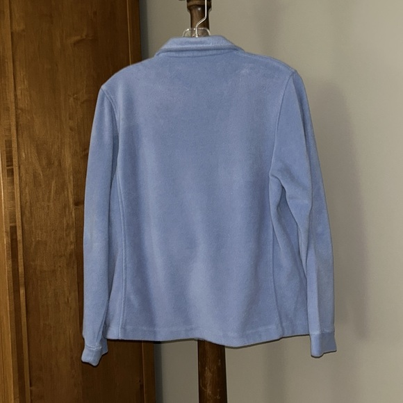 Woolrich Women’s Light Blue Fleece Jacket Size S - Picture 4 of 4